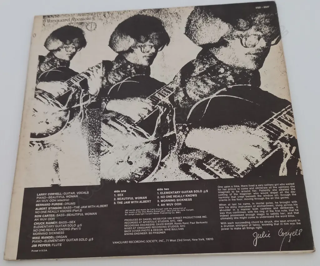 Larry Coryell, Coryell Image 1++
